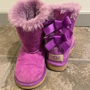 UGG Boots Toddler Size 8 - purple